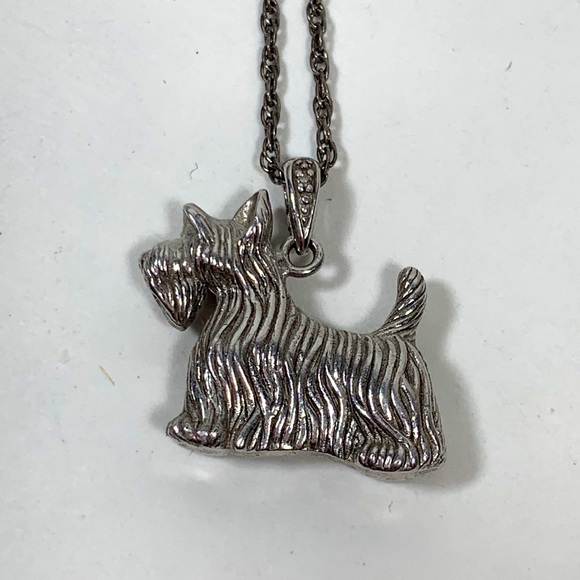 Jewelry - Sterling Scotty Dog Pendant and Chain